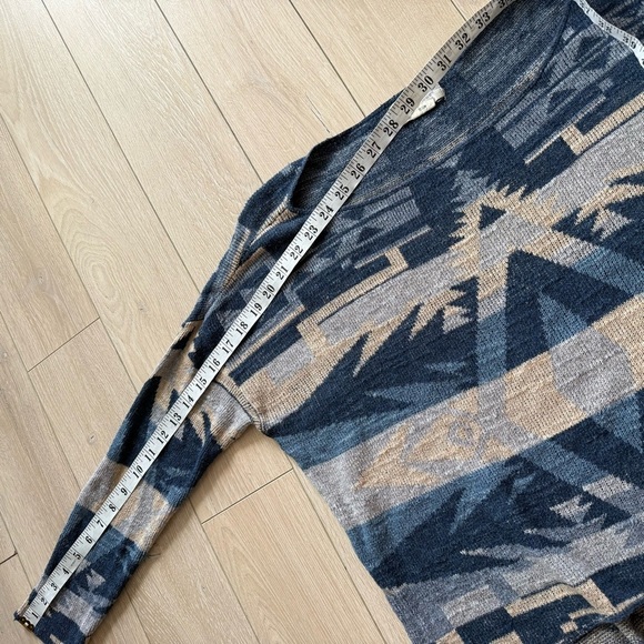 Ralph Lauren Denim & Supply Aztec Jacquard Cotton Lightweight Sweater Women’s M - Picture 4 of 10